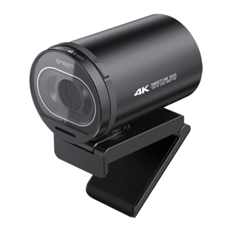 EMEET SmartCam S600 4K Ultra HD avec Microphone Noir 30fps mise au point automatique Webcam