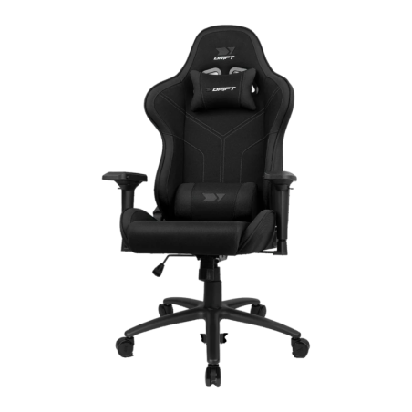 Drift DR110 Noir Tissu Respirant 4D 150kg inclinable coussin lombaire vérin classe 4 Chaise gaming