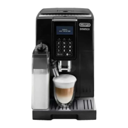De'Longhi Dinamica 1,8L Moulin Conique 13 Réglages Noir ECAM 353.75.B 1450W 15 bars Machine à Café Superautomatique