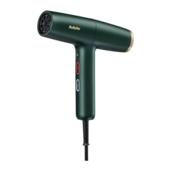 BaByliss Air Power Pro Ionique Digital D6555DE Or/Vert 1700W 3 vitesses 4 températures souffle froid Sèche-cheveux