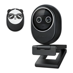 EMEET Piko+ 4K 30fps 3 micros avec réduction de bruit Noir Webcam