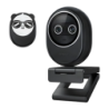 EMEET Piko+ 4K 30fps 3 micros avec réduction de bruit Noir Webcam