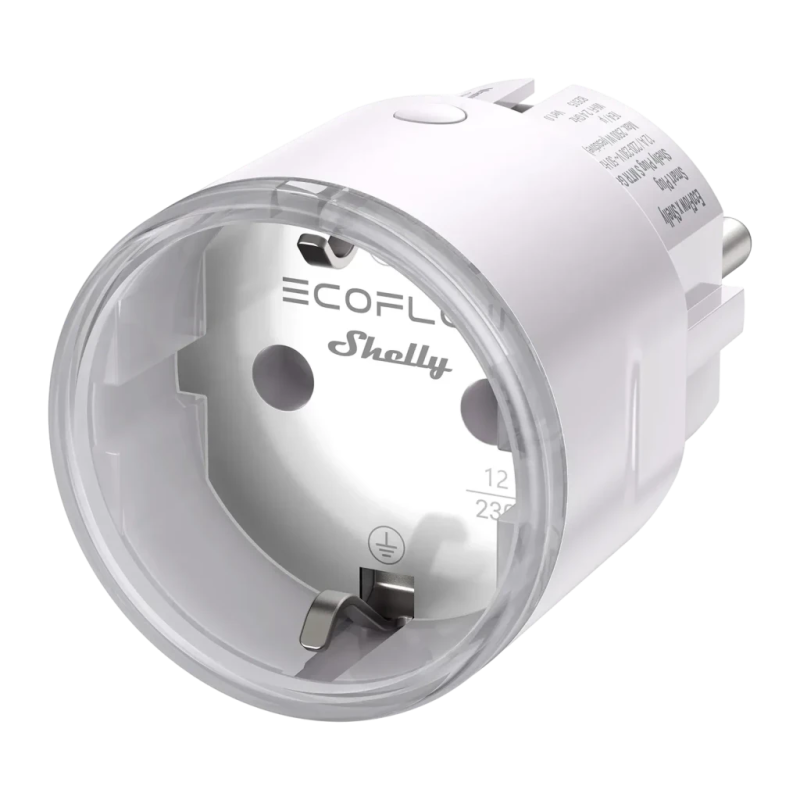 EcoFlow x Shelly Smart Plug 2 WiFi Bluetooth Matter Prise intelligente