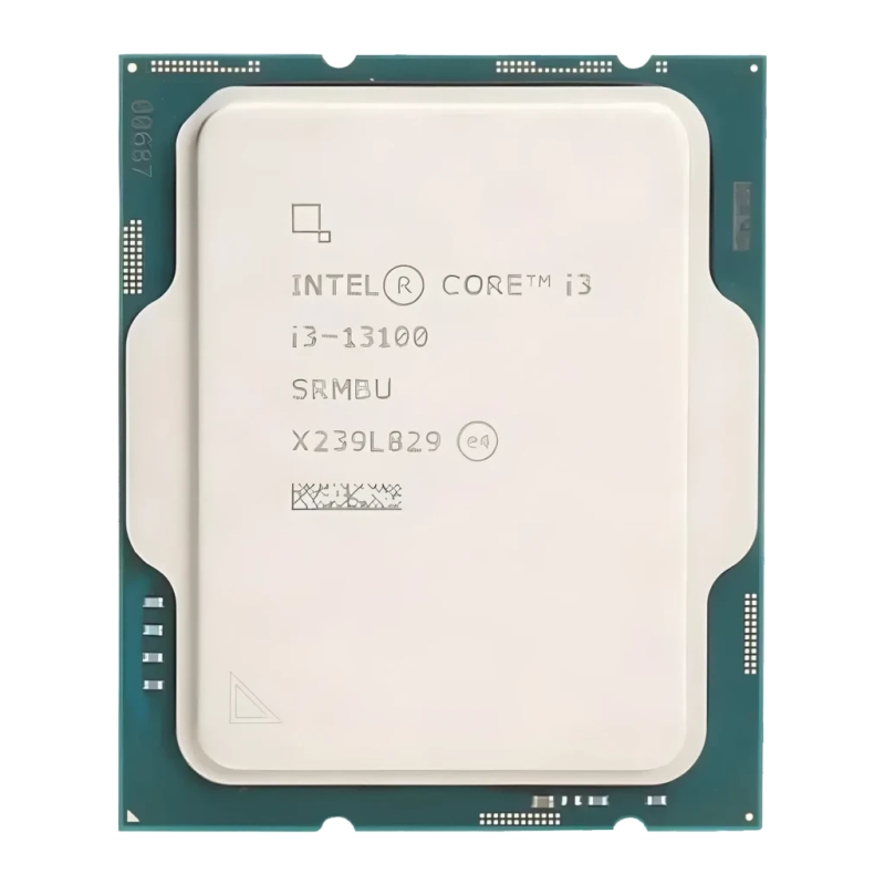 Intel Core i3-13100 Socket 1700 Tray 4 Cœurs LGA1700 8 threads 4,5GHz Processeur