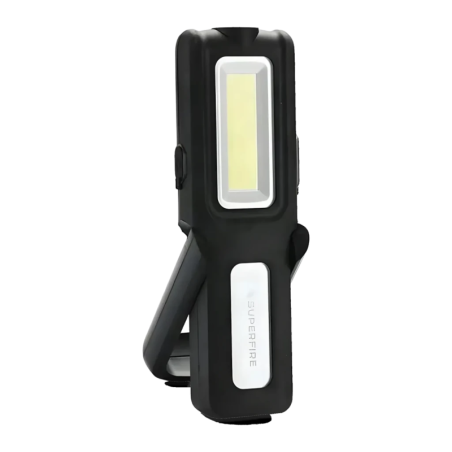 Superfire G12 Noir 566lm 100m 1200mAh IP44 Lampe torche LED rechargeable