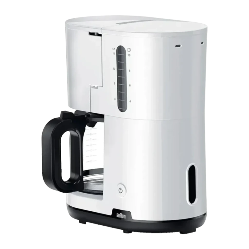 Braun KF1100 10 tasses 1000W Blanc Cafetière filtre