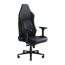 Razer Iskur V2 Noir/Vert Simili Cuir 4D 136kg appui-tête Chaise gaming