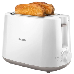 Philips Daily Collection Blanc 830W 2 fentes Grille-pain