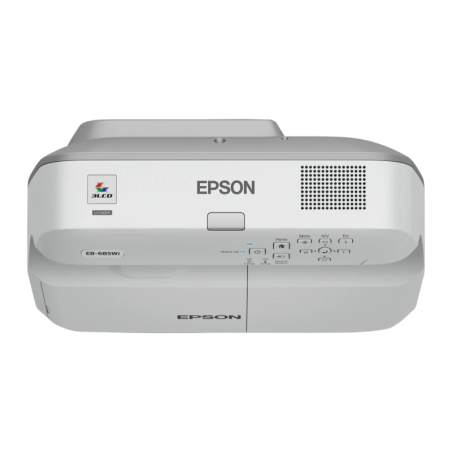 Epson Ultra-Courte Focale 0,28:1 WXGA 1280x800 3500 lumens ANSI 3LCD Blanc EB-685Wi haut-parleur 16W Projecteur