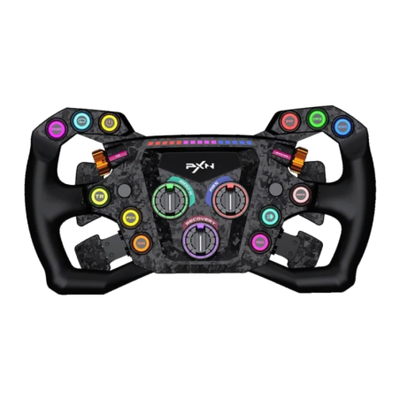 PXN GT ONE 300mm Sans Force Feedback Pédales non incluses Noir PC 12 boutons Volant gaming