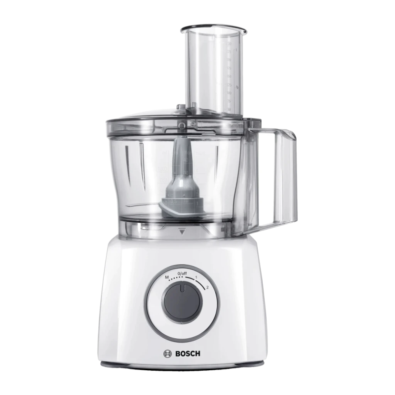Bosch MultiTalent 3 2,3L 800W 2 Vitesses Blanc MCM3100W Robot ménager