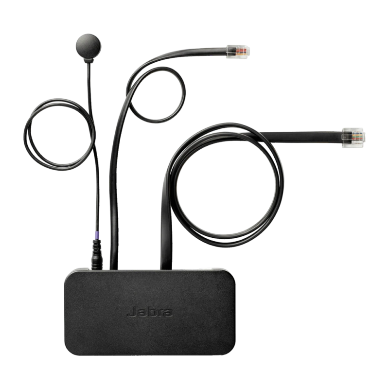 Câble adaptateur EHS Jabra Link 14201-35 pour Avaya Noir