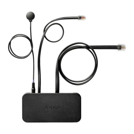 Câble adaptateur EHS Jabra Link 14201-35 pour Avaya Noir