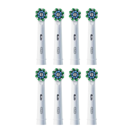 Têtes de remplacement Oral-B Pro CrossAction EB50RX-8 Blanc