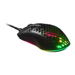 SteelSeries Aerox 3 2022 Onyx Boutons Mécaniques 8500 DPI RGB Noir 59 g Souris gaming