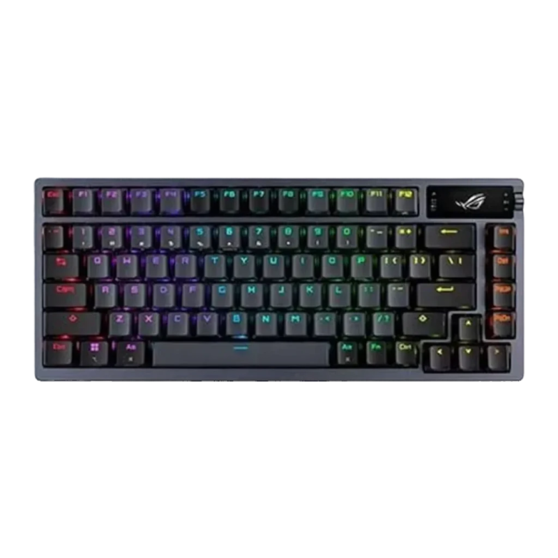 ASUS ROG Azoth 75% RGB QWERTY Anglais Noir Clavier gaming sans fil mécanique