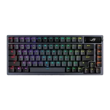 ASUS ROG Azoth 75% RGB QWERTY Anglais Noir Clavier gaming sans fil mécanique