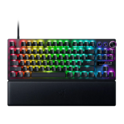 Razer Huntsman V3 Pro Tenkeyless 8KHz QWERTY US Noir RGB Clavier gaming