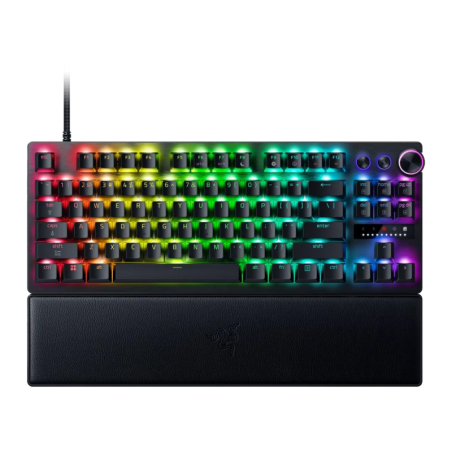 Razer Huntsman V3 Pro Tenkeyless 8KHz QWERTY US Noir RGB Clavier gaming