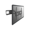 Support TV Equip Noir Mural Double Bras Articulé 650315