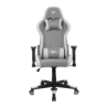 Drift DR90 Pro Gris/Blanc Tissu 2D 150kg appui-tête vérin classe 4 Chaise gaming