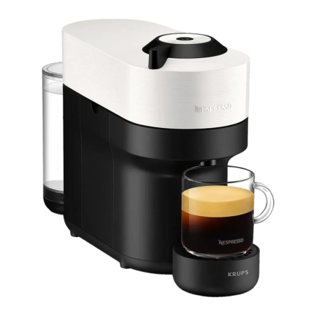 Krups Nespresso Vertuo Pop XN9201 Blanc 1500W 0,56 L Cafetière à capsules
