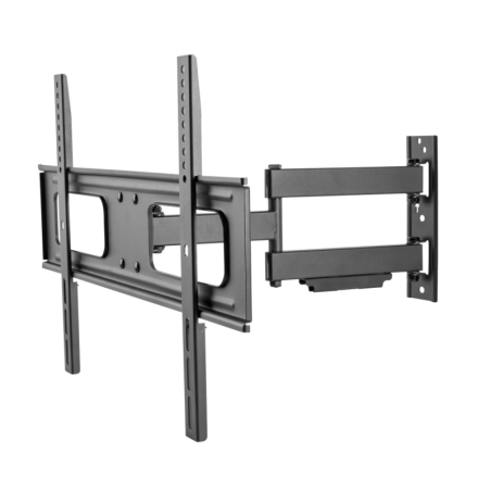 Support TV iggual SPTV13 Noir Mural Articulé Full Motion 37-70 pouces