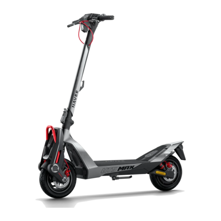 NAVEE UT5 Max 2400W 100km 25km/h 12 pouces Gris 150kg pliable Trottinette électrique
