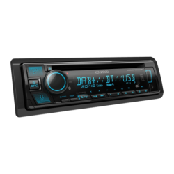 Kenwood Noir 1 DIN KDC-BT560DAB Bluetooth Autoradio