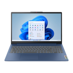 Lenovo IdeaPad Slim 3 15ABR8 16GB/512GB 15,6 pouces Full HD AMD Ryzen 7 5825U SSD NVMe PCIe 4.0 Windows 11 Home Bleu PC portable