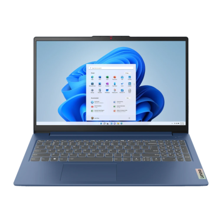 Lenovo IdeaPad Slim 3 15ABR8 16GB/512GB 15,6 pouces Full HD AMD Ryzen 7 5825U SSD NVMe PCIe 4.0 Windows 11 Home Bleu PC portable