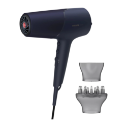 Philips Série 5000 Ionique BHD510/00 Bleu Marine 2300W 6 vitesses air froid Sèche-cheveux