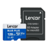 Lexar 128GB Bleu 170MB/s V30 U3 A2 UHS-I Carte microSDXC