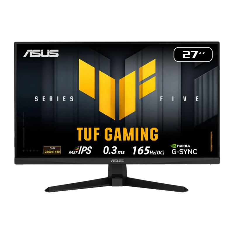 ASUS TUF Gaming VG27AQE5A Noir 27 pouces 2K IPS 165Hz 0,3ms Écran