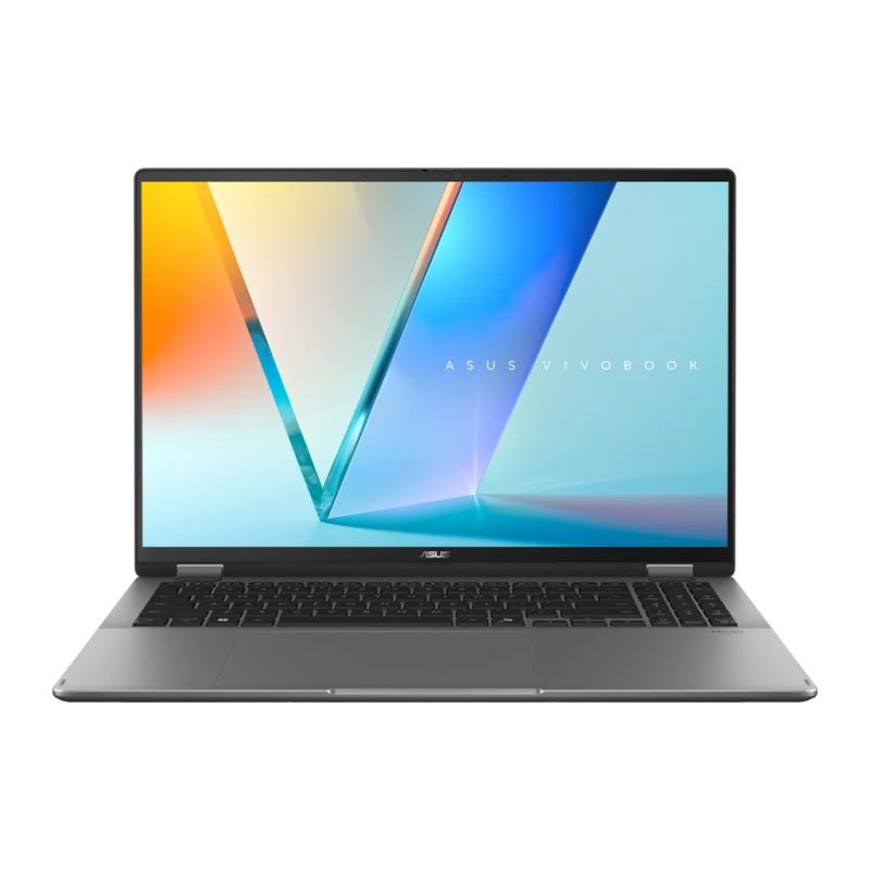 ASUS Vivobook 16 Flip 32GB/1TB SSD 16 pouces OLED Tactile Intel Core Ultra 9 386H Windows 11 Pro Gris TP3607AA PC portable
