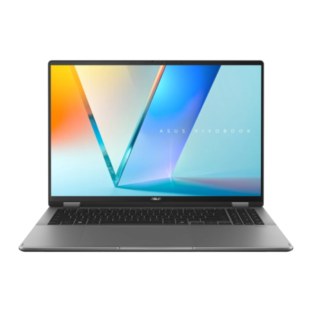 ASUS Vivobook 16 Flip 32GB/1TB SSD 16 pouces OLED Tactile Intel Core Ultra 9 386H Windows 11 Pro Gris TP3607AA PC portable