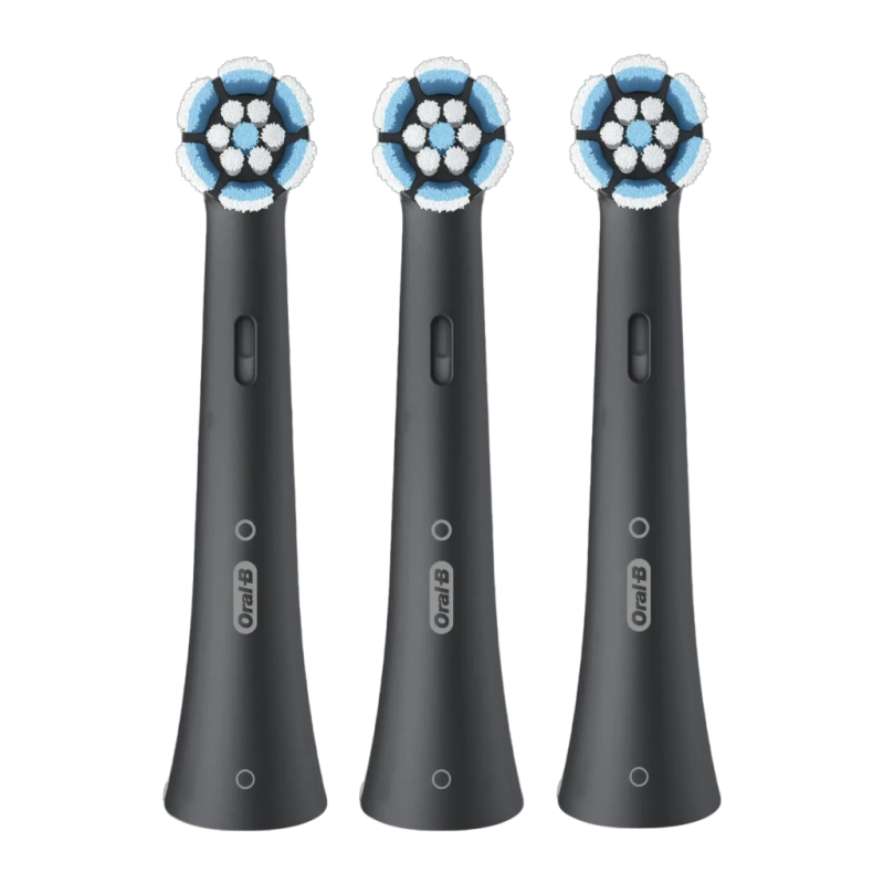 Tête de rechange Oral-B iO Gentle Care SBF-3 Pack 3 unités Noir