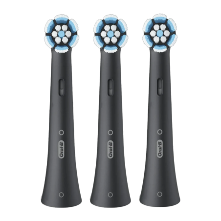 Tête de rechange Oral-B iO Gentle Care SBF-3 Pack 3 unités Noir