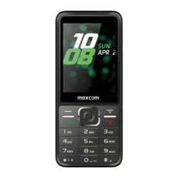 Maxcom Classic MM244 SE Noir 2G Double SIM 2,8 pouces 2MP 1000mAh Téléphone basique