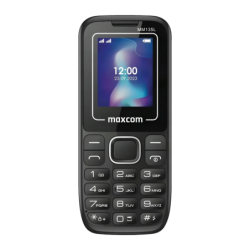 Maxcom MM135 Light Noir/Bleu 1,77 pouces Téléphone basique