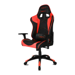 Drift DR300 Noir/Rouge PU 150kg 135° appui-tête Chaise gaming