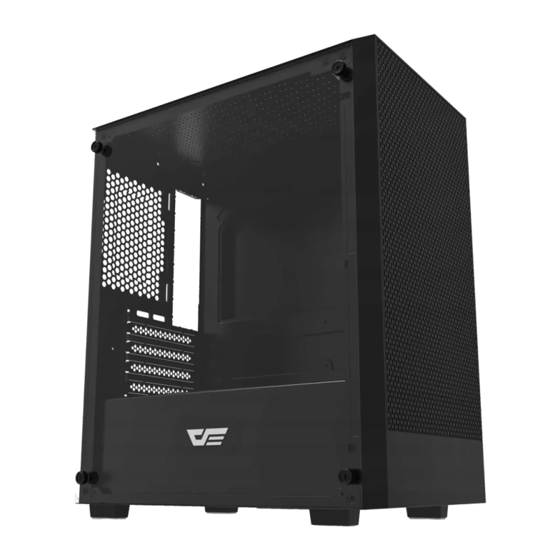 Darkflash M305 Verre Trempé Mini Tower mATX/ITX 325x195x387mm Noir Boîtier PC