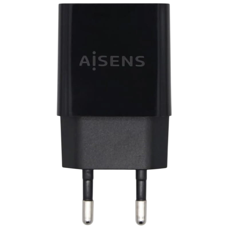 Chargeur Aisens USB 10W Haute Efficacité 5V/2A Noir