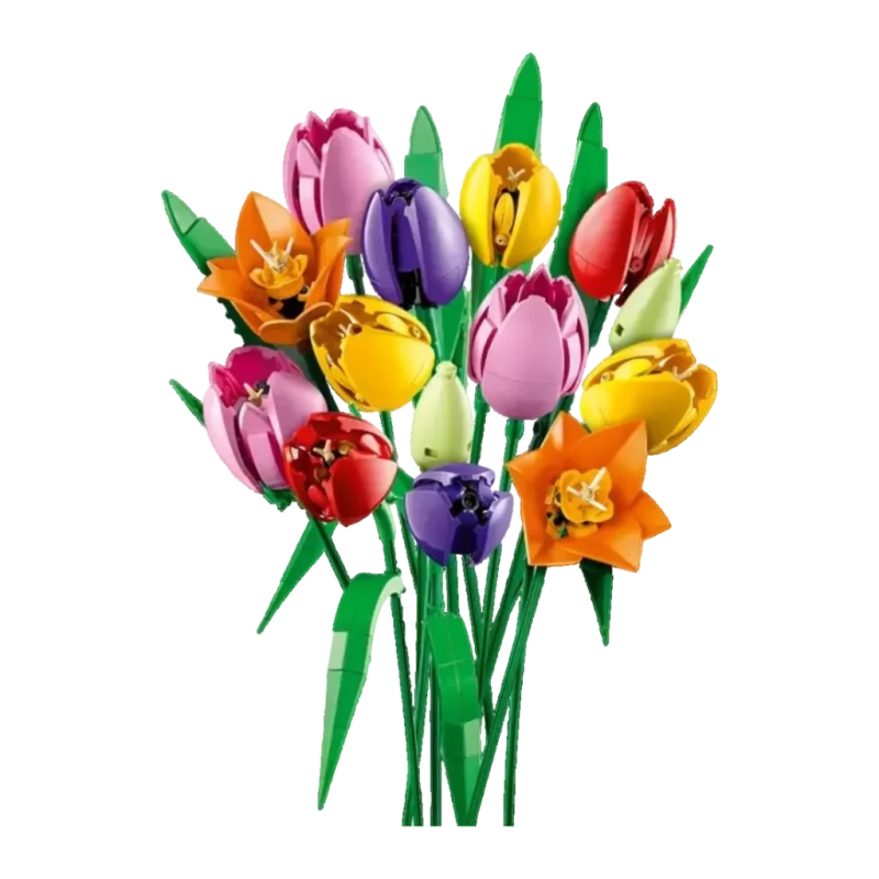 Set de construction LEGO Botanicals Bouquet de Tulipes 11501 576 pièces