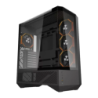 Darkflash DY460 Verre Trempé 3 Faces ATX 452x238x541mm Noir 4 ventilateurs Boîtier PC