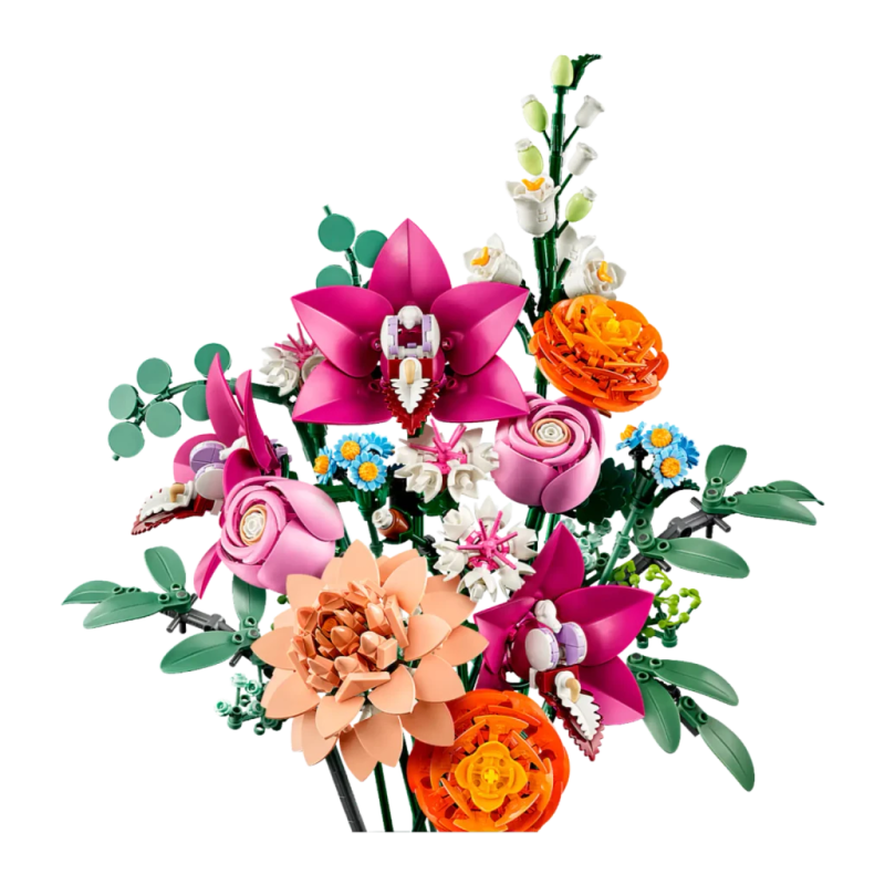Set de construction LEGO Botanicals Bouquet Fantaisie en Rose 10342 749 pièces 18+ ans
