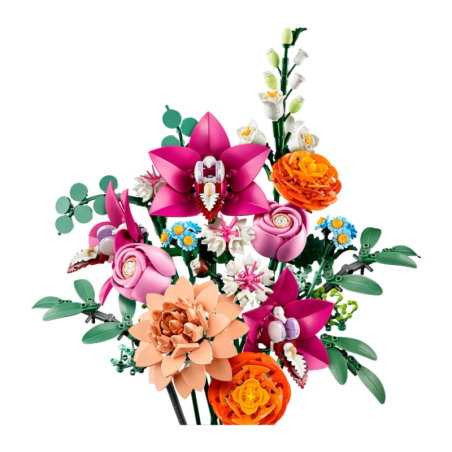 Set de construction LEGO Botanicals Bouquet Fantaisie en Rose 10342 749 pièces 18+ ans