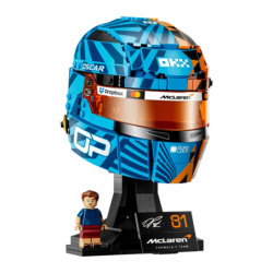Set de construction LEGO Editions Casque d'Oscar Piastri McLaren Mastercard F1 Team 43017 793 pièces 14+ ans