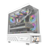Darkflash DS950V Verre Trempé 270° ATX Blanc Midi Tower Boîtier PC