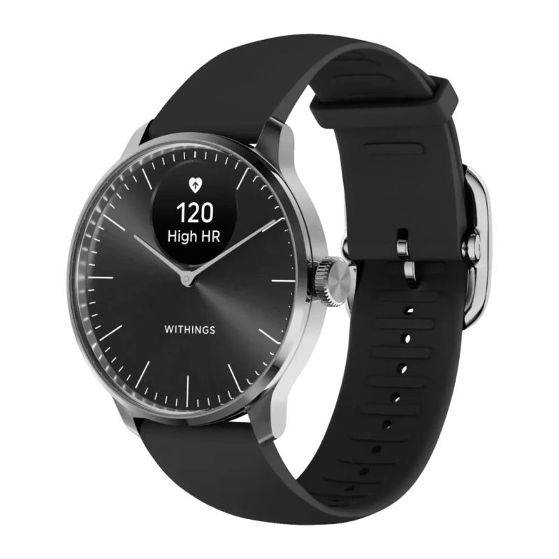 Withings ScanWatch Light 37 mm Noir 0,63 pouces OLED Fréquence cardiaque 30 jours 5ATM Smartwatch